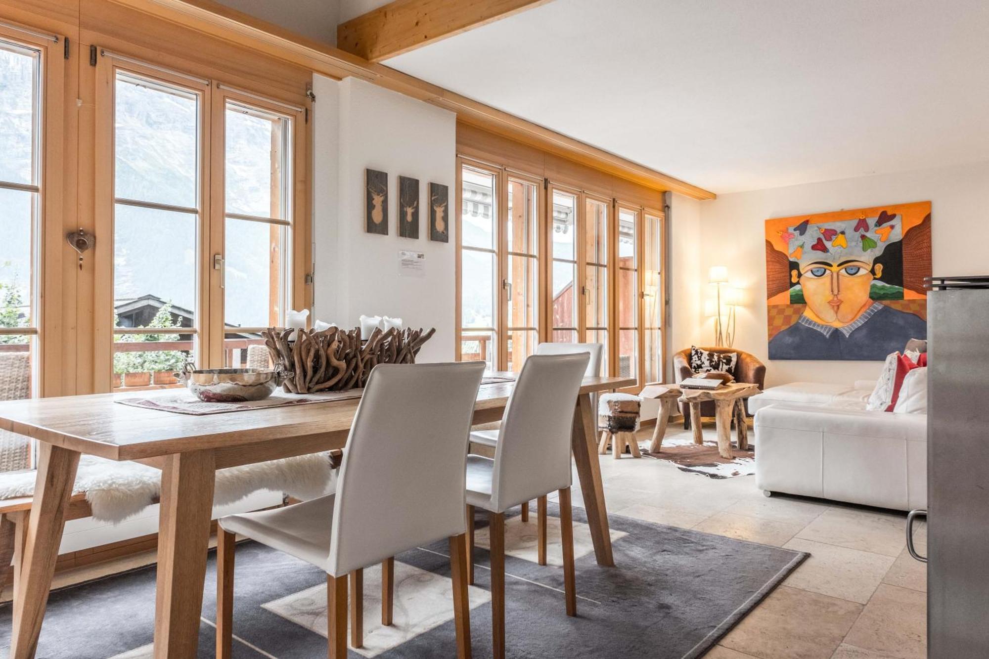 Apartment Alpin Dg - Griwa Rent Ag Grindelwald Exteriör bild